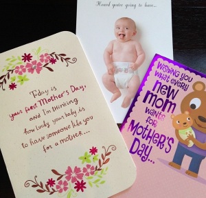 (My first Mother's Day cards...)